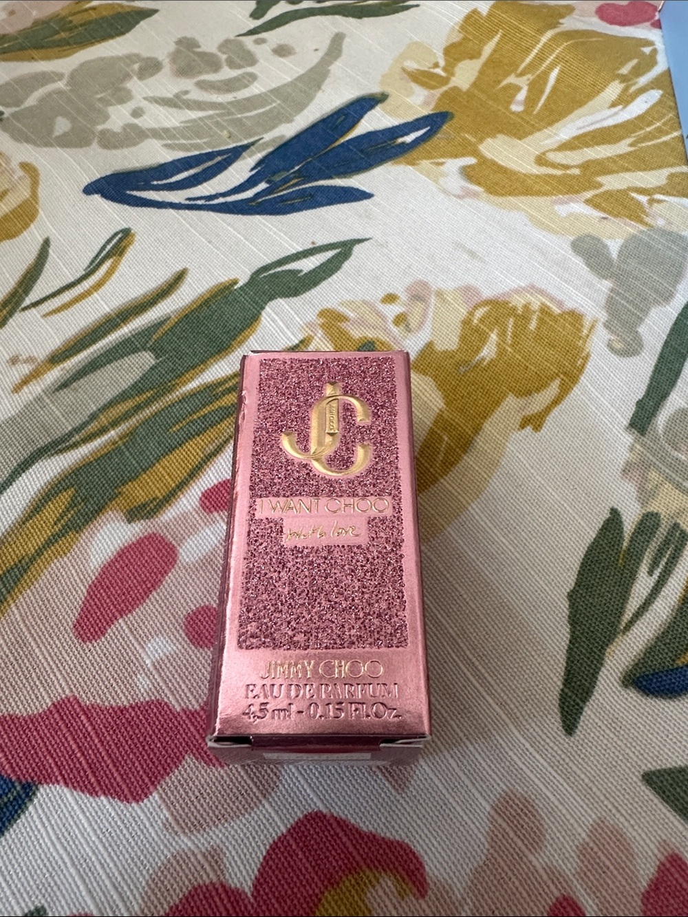 Jimmy Choo I Want Choo Mini Eau de Parfum in Glitter Pink
